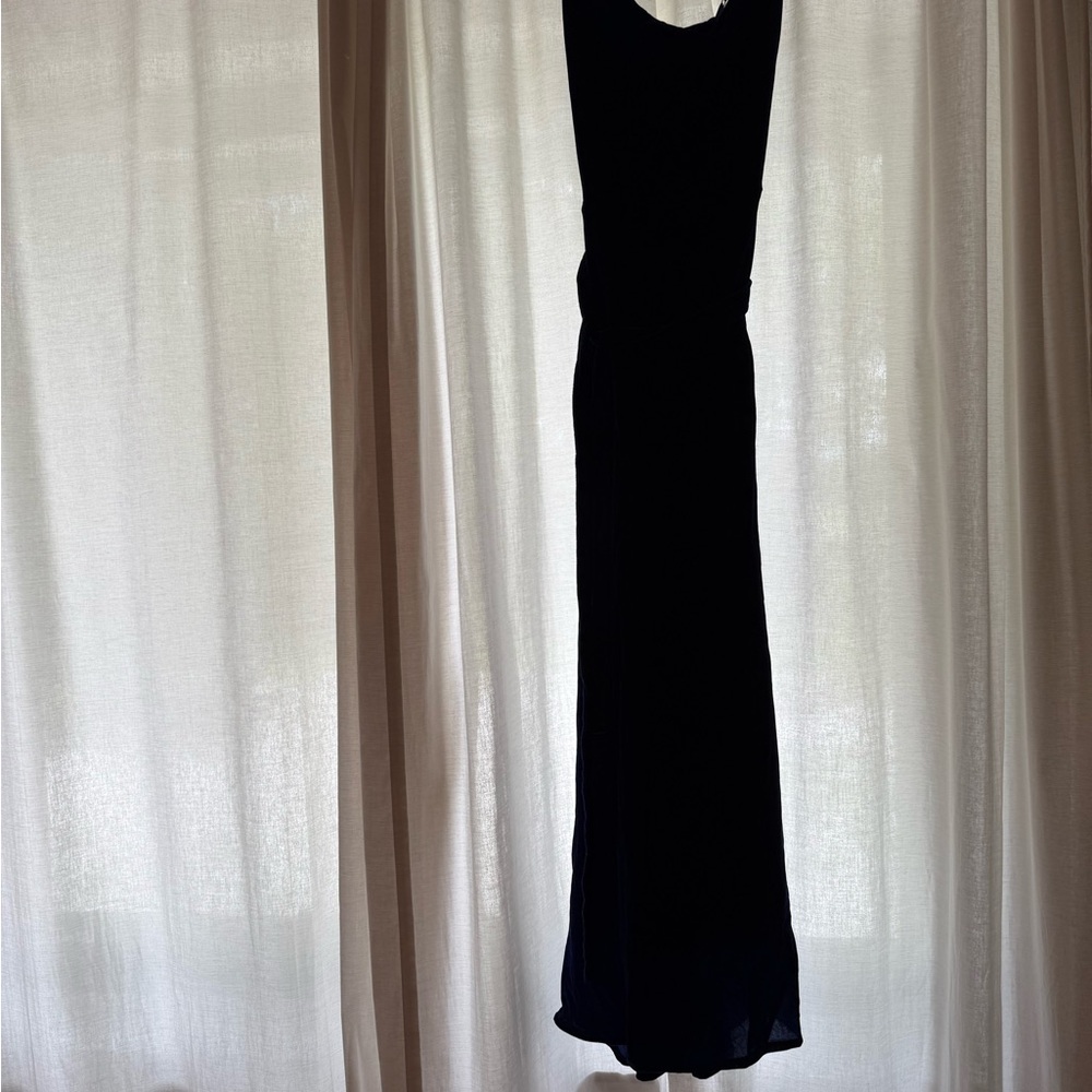 Adelyn Rae Royal Blue Velvet Dress - Picture 2 of 3